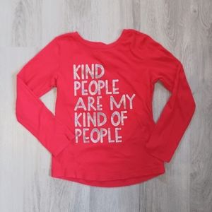 Cat & Jack Red Shirt Girls Size 6